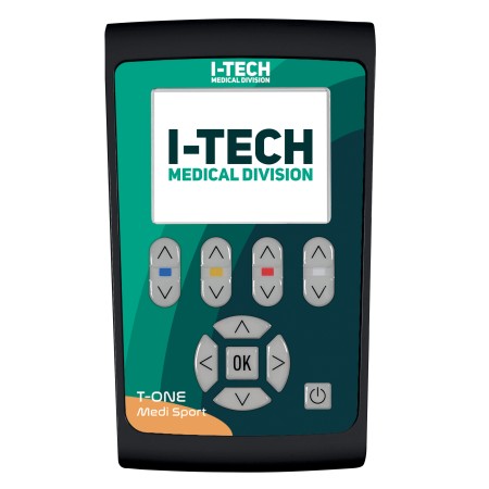 IACER I-TECH T-ONE MEDI SPORT - ELETTROSTIMOLATORE - 4 CANALI - 64 PROGRAMMI - D.M. CE 0476