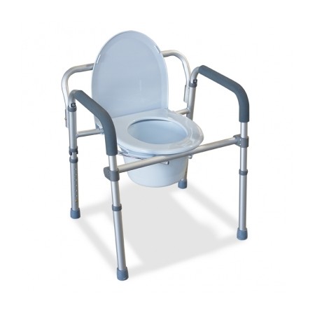 RIALZO STABILIZZATORE - COMODA 4 FUNZIONI IN 1 - ALLUMINIO SATINATO