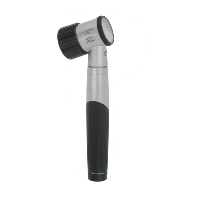 HEINE MINI 3000 - DERMATOSCOPIO - ILLUMINAZIONE LED COMPL.MANICO 2.5 V D-008.78.107