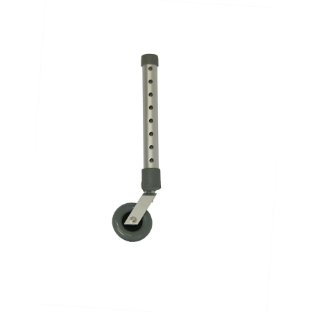 SET DUE GAMBE PER DEAMBULATORE ALLUMINIO CON RUOTE PIROETTANTI MM.75 PVC