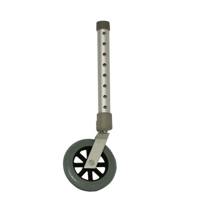 SET DUE GAMBE PER DEAMBULATORE ALLUMINIO CON RUOTE PIROETTANTI MM.120 PVC