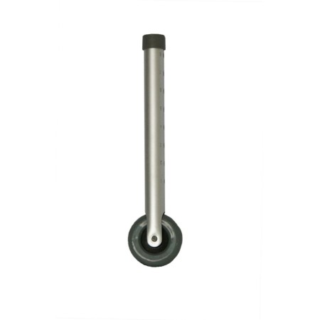 SET DUE GAMBE PER DEAMBULATORE ALLUMINIO CON RUOTE FISSE MM.75 PVC