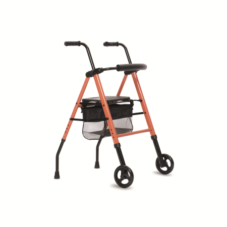 INTERMED LONDRA TOP - ROLLATOR PIEGHEVOLE IN ALLUMINIO - 2 RUOTE + 2 PUNTALI