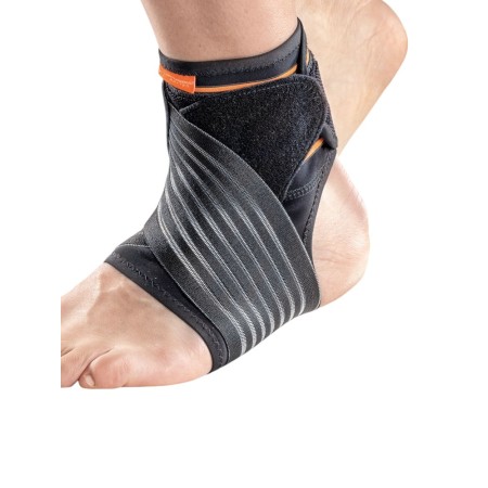 RO+TEN MALLEOLITE - Cavigliera con tiranti elastici a 8 - Ambidestra - colore nero
