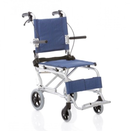 MORETTI TRAVEL CP-850 - CARROZZINA PIEGHEVOLE DA VIAGGIO IN ALLUMINIO - SEDUTA CM.37