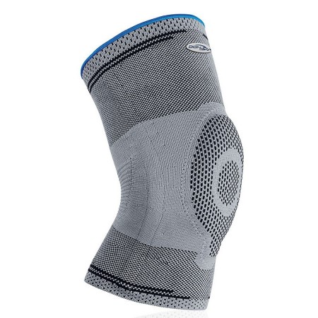 DONJOY GENUFORCE - Ginocchiera elastica chiusa con cuscinetto rotuleo - grigio 82-0027