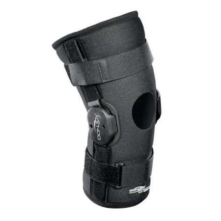 DONJOY PLAYMAKER - Ginocchiera corta 11-0555 in drytex con aste policentriche