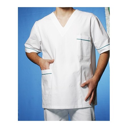 Divisa completo per sala operatoria - Pantaloni + Casacca - Cotone 100% - Unisex