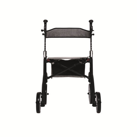 INTERMED DAYTONA - ROLLATOR PIEGHEVOLE IN CARBONIO  - 4 RUOTE - SEDUTA E SACCA PORTAOGGETTI