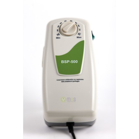 COMPRESSORE CON REGOLAZIONE DELLA PRESSIONE BSP-500 - RICAMBIO KIT ANTIDECUBITO