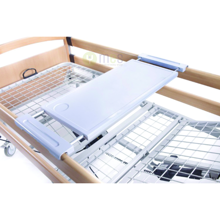 TAVOLINO SAGOMATO TELESCOPICO IN ABS PER LETTO IN LEGNO