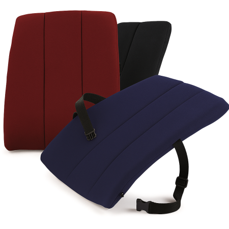 Praxis Back Contour - Sostegno dorsale per sedile auto con inserti in legno