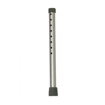 SET DUE GAMBE PER DEAMBULATORE ALLUMINIO CON PUNTALE - SENZA RUOTE - 8 FORI