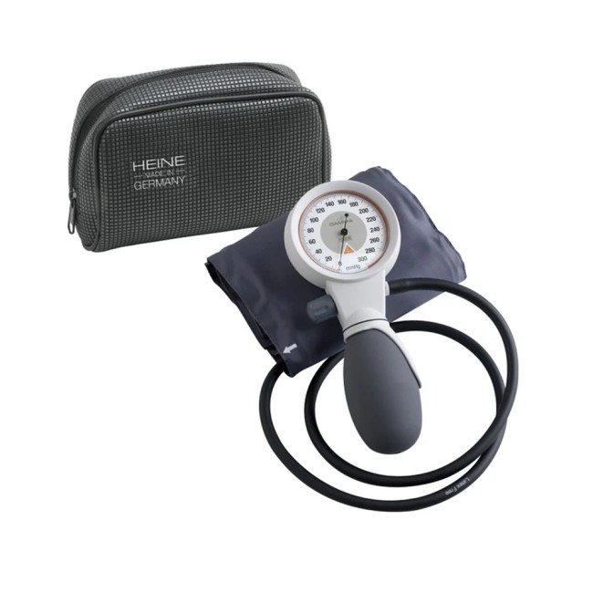HEINE GAMMA G5 - Sfigmomanometro aneroide - 1 tubo - bracciale latex free - In OMAGGIO pulsiossimetro YONKER YK-81C a colori