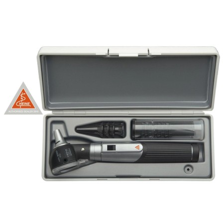 OTOSCOPIO HEINE MINI 3000 FIBRE OTTICHE MANICO MINI 3000-NERO- SET IN ASTUCCIO RIGIDO D-851.10.021