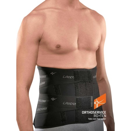 RO+TEN LITECROSS 91- Corsetto lombosacrale alto in tessuto Sensitive