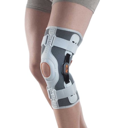 RO+TEN GENUSKILL 15 - Ginocchiera con aste articolate per controllo F-E e stabilizzatore rotuleo