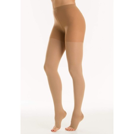 VARISAN TOP Cizeta -  Collant cotone AT - Classe di Compressione 1 - punta aperta