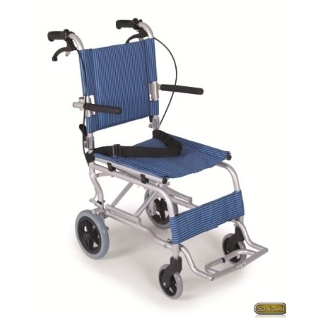 MORETTI CP-850 - CARROZZINA PIEGHEVOLE DA VIAGGIO IN ALLUMINIO - TELAIO DOPPIA CROCIERA