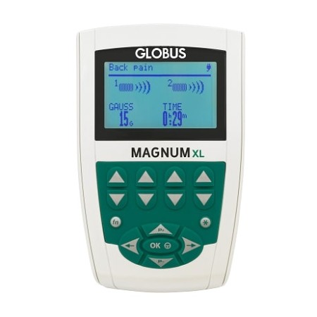 GLOBUS MAGNUM XL - MAGNETOTERAPIA - 400 GAUSS - 2 CANALI  -1 SOLENOIDE - D.M.CE 0476