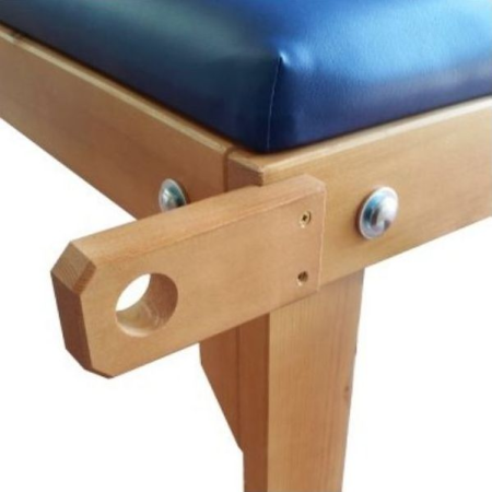 SUPPORTO PORTALENZUOLINO PER LETTINO FISIOTERAPIA LEGNO