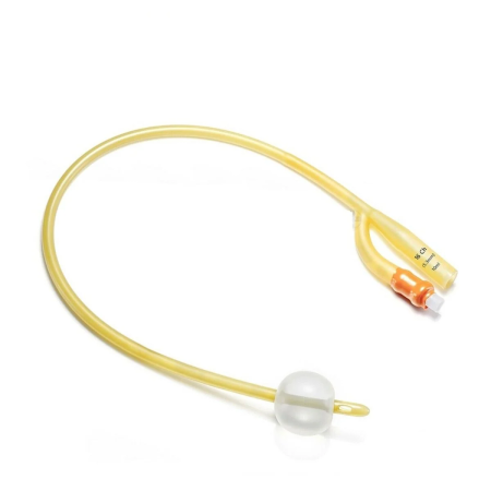 FOLEY - Sonda vescicale 2 vie lattice siliconato - palloncino ml. 5-15